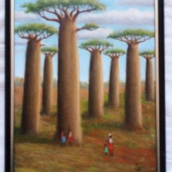 w. szczepanik kobiety z madagaskaru_olej na pycie